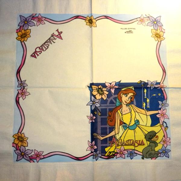 238 Mädchen - 3-lagig - Anastasia 1997 - Paper Art